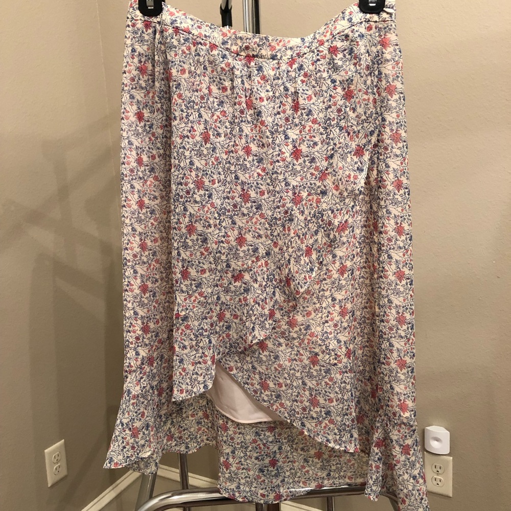 Madewell Tulip Hem Ruffle Skirt